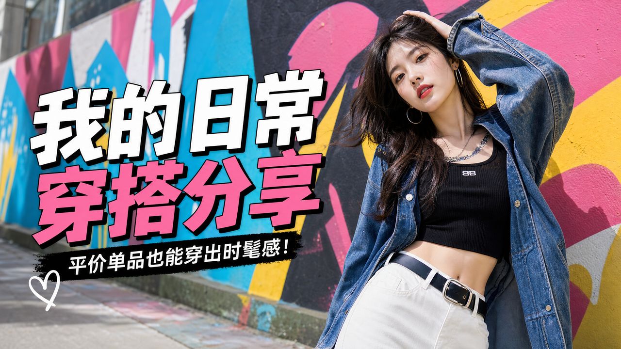 抖音揭秘 【抖音揭秘】我的日常穿搭分享视频：平价单品也能穿出时髦感