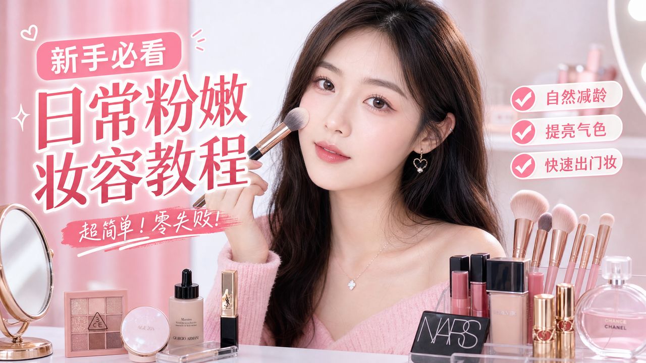 抖音揭秘短视频制作教程视频封面